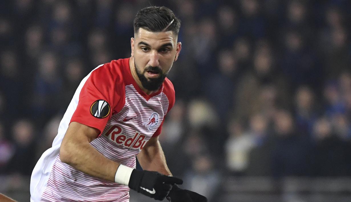 1. Munas Dabbur (Salzburg) - 6 Gol. (AP/Geert Vanden Wijngaert)