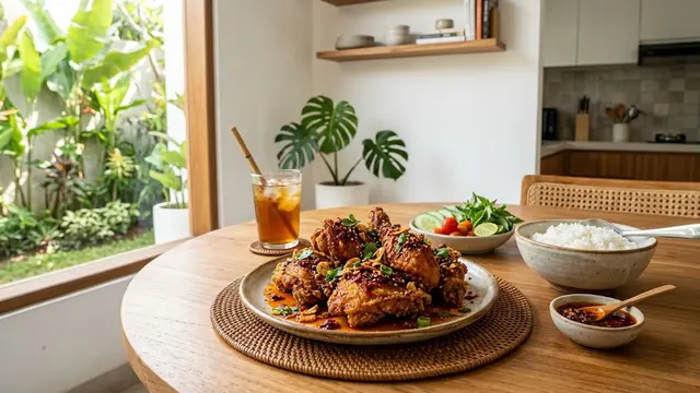 Resep Ayam Goreng Chili Oil Renyah yang Bikin Nagih