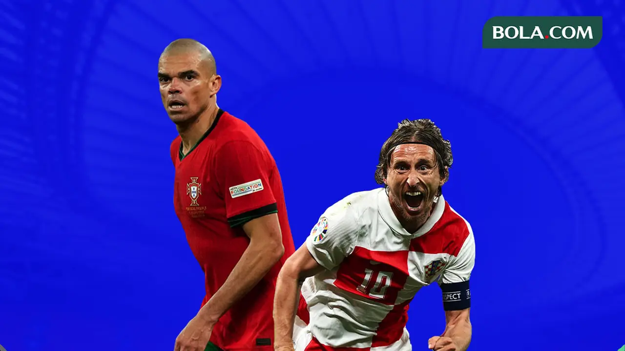 Ilustrasi - Pepe dan Luka Modric