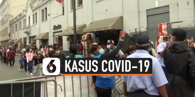 VIDEO: Peru Laporkan Capai 1 Juta Kasus Covid-19