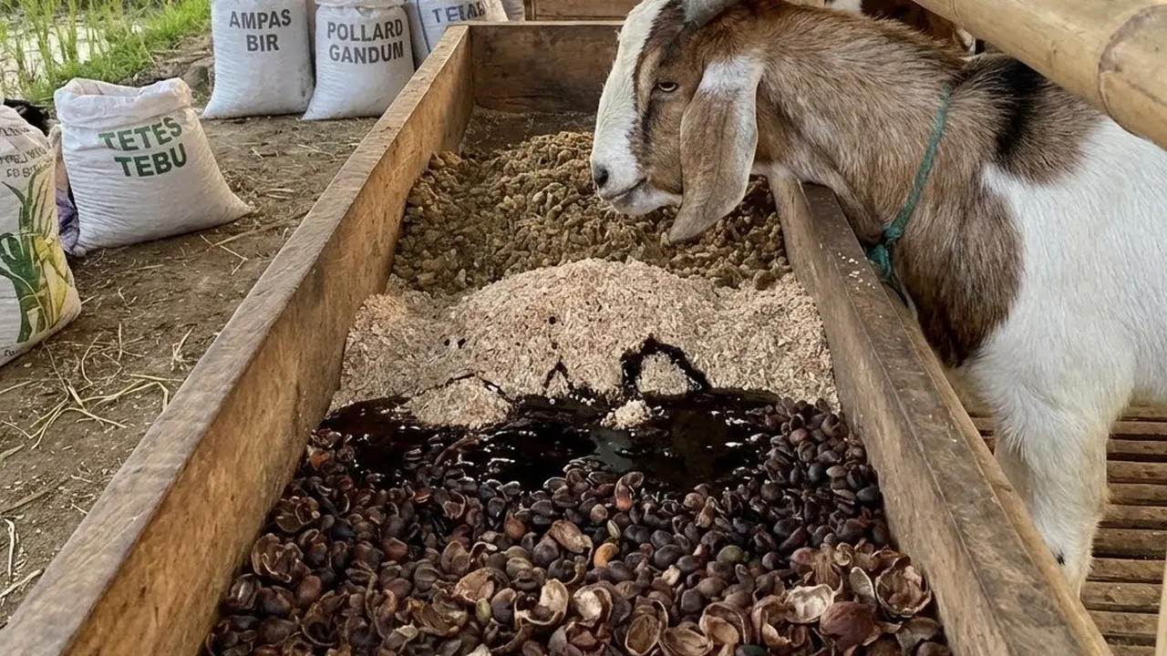 Alternatif Pakan Ternak Kambing Pengganti Rumput