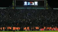 Tribune timur Stadion Kanjuruhan. (Bola.com/Iwan Setiawan)