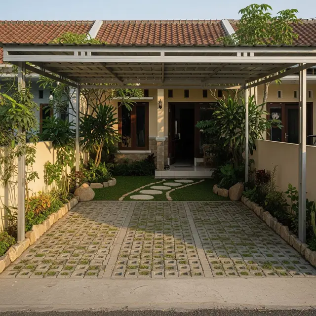 Rumah murah tanpa pagar