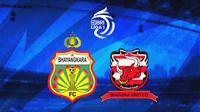 BRI Liga 1 - Bhayangkara FC Vs Madura United (Bola.com/Adreanus Titus)