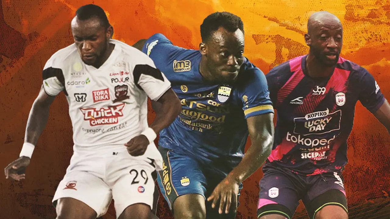 Ilustrasi - Makan Konate, Zah Rahan, Michael Essien