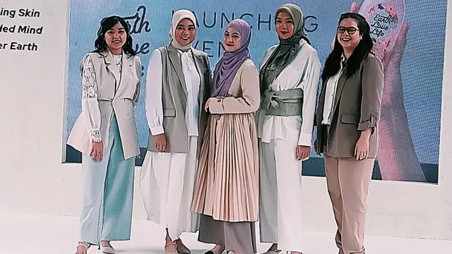Peluncuran Earth Love Life di kawasan Senayan, Jakarta Pusat, Kamis, 18 Januari 2024.