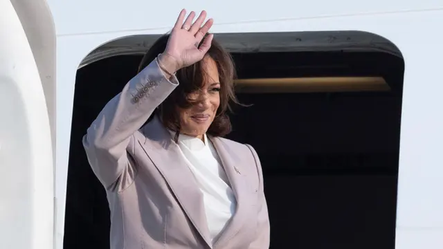akil Presiden AS Kamala Harris Tinggalkan Indonesia