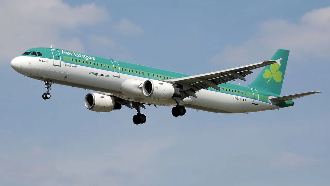Ilustrasi pesawat maskapai Aer Lingus