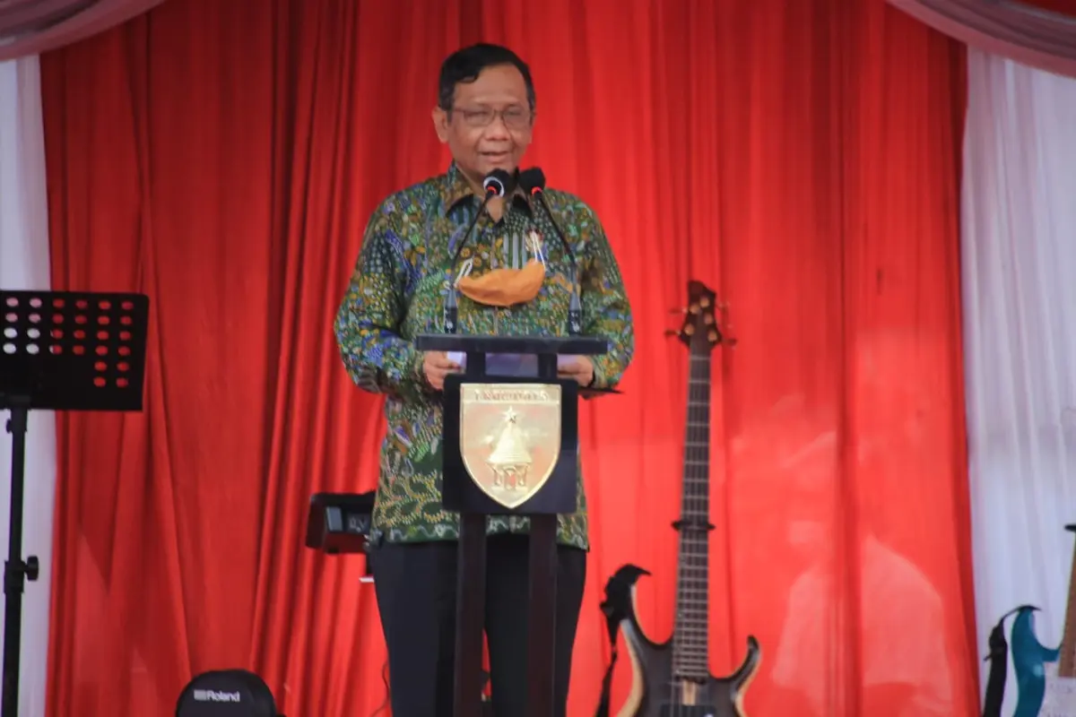 Menko Polhukam Mahfud Md (Dian Kurniawan/Liputan6.com)