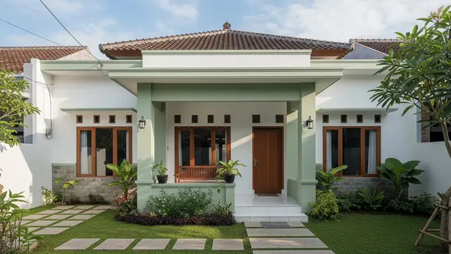 Kombinasi Warna Cat Teras