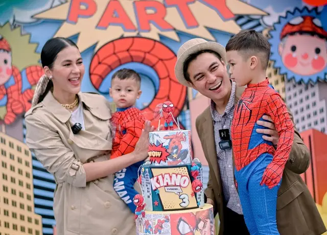 Kompak dan harmonis, ini 8 momen kenangan Baim Wong dan Paula Verhoeven saat mengasuh anak