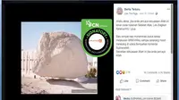 [Cek Fakta] Batu yang Diduduki Nabi Muhammad Saat Isra Mikraj Masih Melayang, Benarkah?