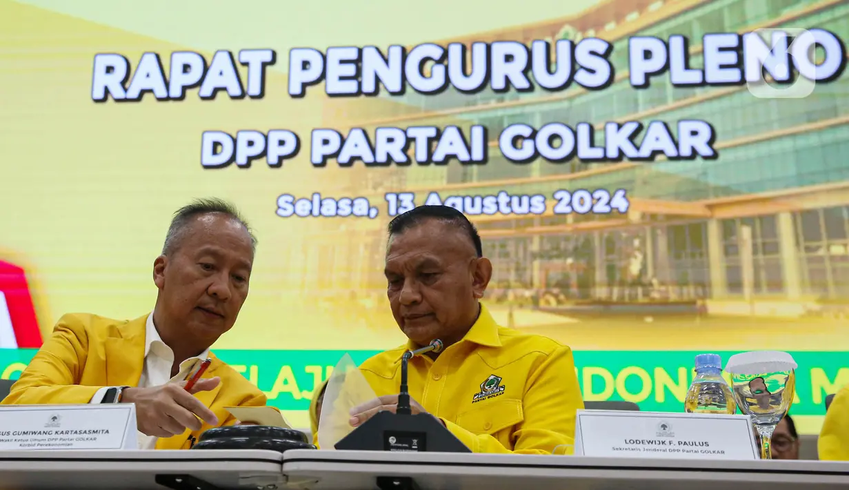 Selain menetapkan Plt Ketua Umum, Partai Golkar juga akan segera menentukan jadwal untuk menggelar Rapat Pimpinan Nasional (Rapimnas). (Liputan6.com/Angga Yuniar)