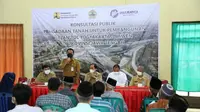 Ilustrasi Konsultasi Publik pengadaan Tanah Untuk pembangunan jalan Tol Jogja-Bawen di kabupaten Magelang (Foto : dok/disperkim jateng)