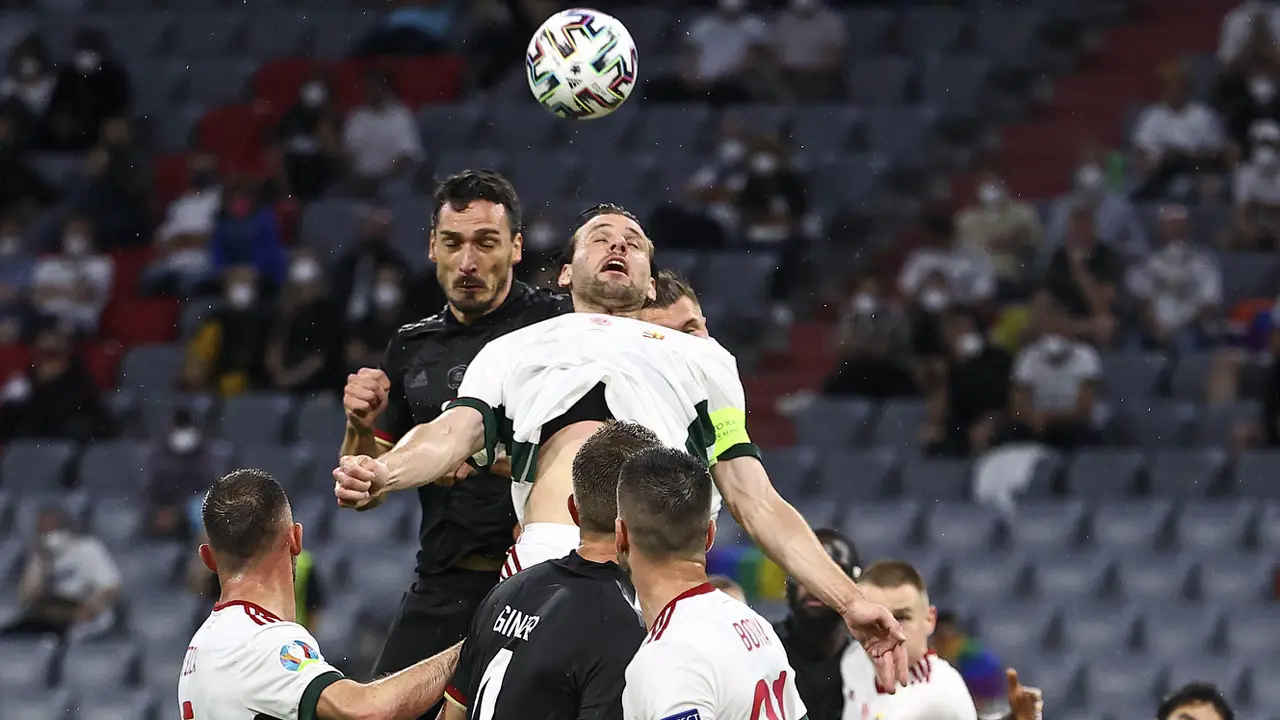 Foto Piala Eropa: Jerman Lolos Dari Lubang Jarum Usai Bermain Imbang Melawan Hungaria di Pertandingan Euro 2020
