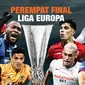 Banner Perempat Final Liga Europa. (Triyasni)