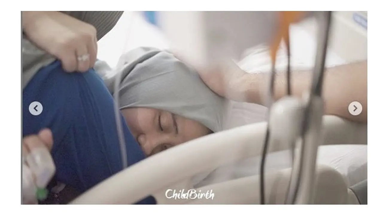 Momen Haru Ryana Dea Saat Melahirkan Anak Kedua