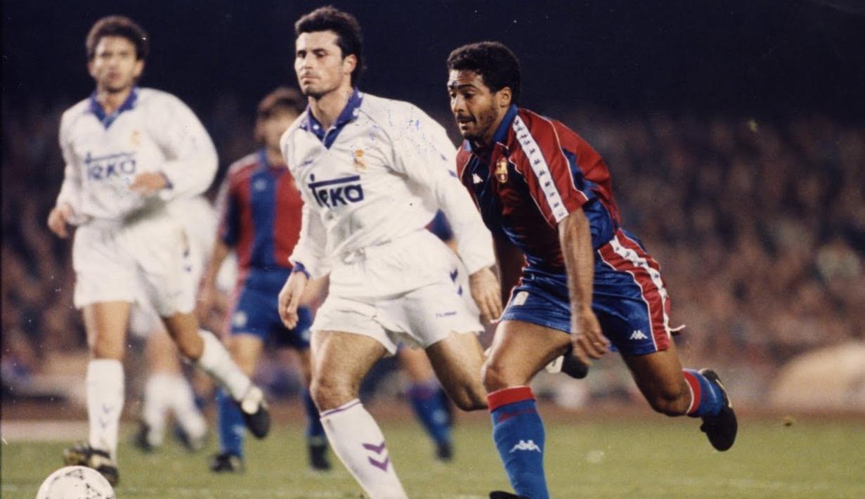 Romario bergabung dengan Barcelona tahun 1993-1995 di bawah asuhan pelatih Johan Cruyff. Romario terpilih menjadi Pemain Terbaik Dunia FIFA tahun 1995. (Youtube.com)