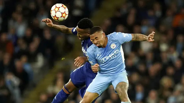 Foto: Drama 7 Gol Warnai Kemenangan Manchester City atas Real Madrid di Liga Champions