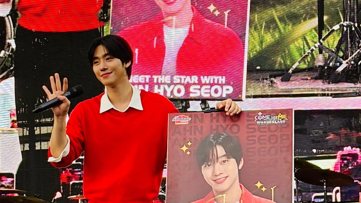 Keseruan Ahn Hyo Seop Datang ke Come See Mie Fest 2026 Bandung