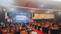 Anggota Pemuda Pancasila yang mengikuti kaderisasi selama beberapa hari di Pekanbaru. (Liputan6.com/M Syukur)