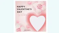 Twibbon Valentine Day yang Bisa Kamu Buat Sambut Hari Kasih Sayang 14 Februari. (www.twibbonize.com)