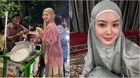 6 Potret Ayana Moon Jalani Ramadan di Indonesia, Jajan Cilok hingga Tarawih