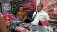 Polda Metro Sita Ribuan Sepatu Bermerek Palsu dari China