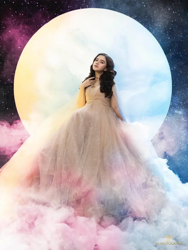Perut Makin Buncit, 7 Maternity Shoot Audi Marissa dengan Berbagai Tema