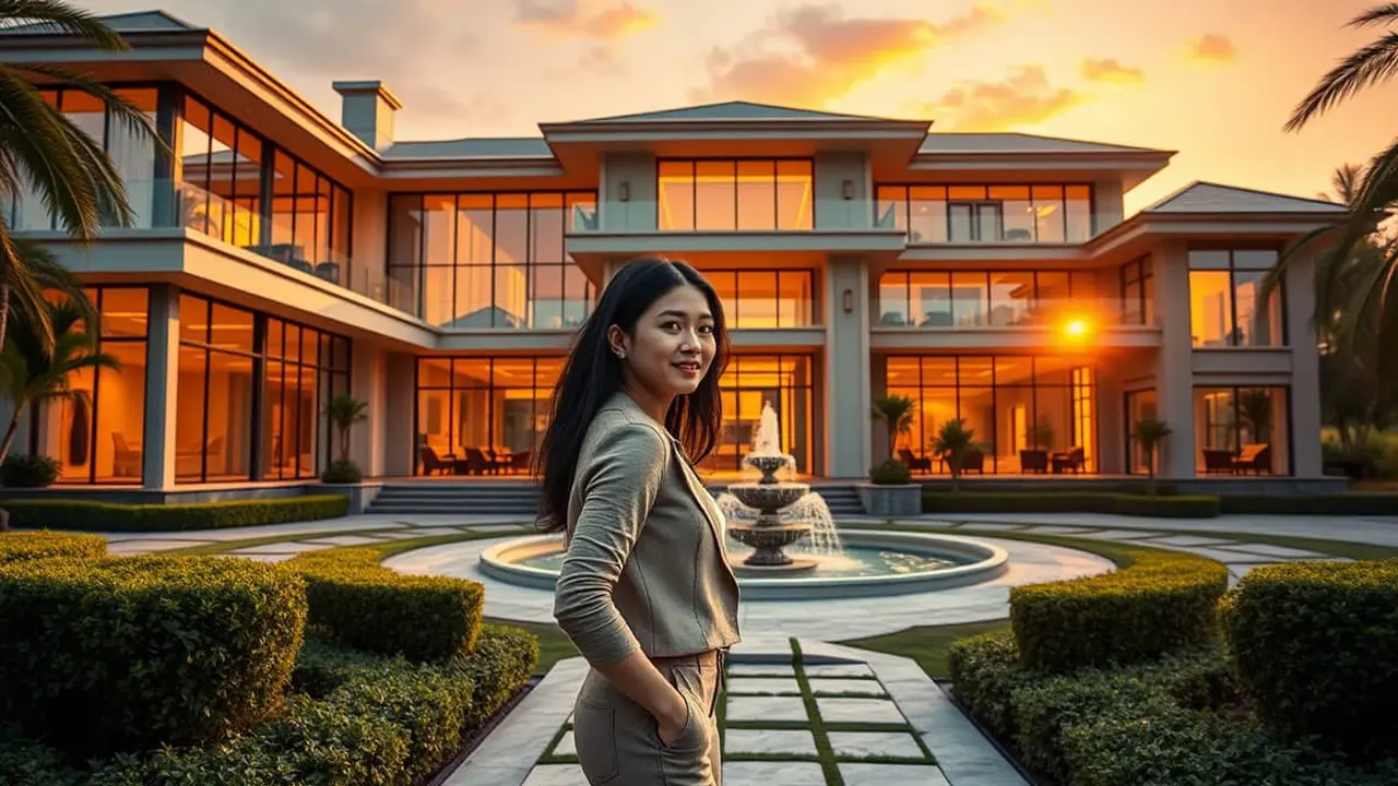 mimpi melihat rumah mewah