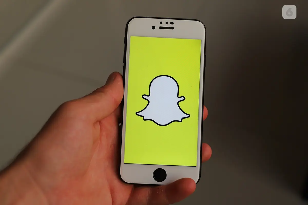 Ilustrasi Snapchat.