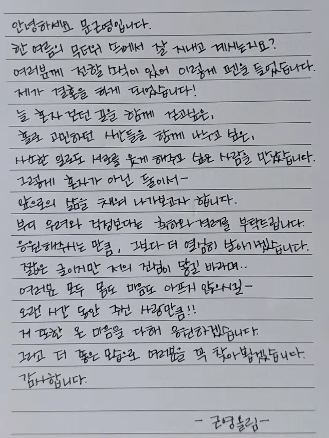 Surat Moon Geun Young