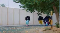Video wanita arab yang viral. (Video Grab)