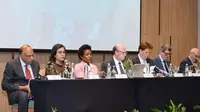Menteri Keuangan (Menkeu) Sri Mulyani Indrawati menjadi panelis di Conference of the Parties 28 (COP28)-G20 Brazil Finance Track yang diadakan di Rio de Janeiro, Brazil.