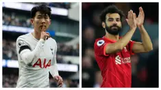 Mohamed Salah memang masih menjadi top skor Liga Inggris musim 2021/2022 dengan 20 gol dari 29 laga. Bahkan, ia juga ada di posisi kedua sebagai pencetak assist terbanyak dengan 11 assist. Namun jika dihitung sejak awal tahun 2022, ada lima pemain yang lebih baik. (Kolase AFP)