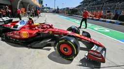 Hari ini, pada Jumat (21/3/2025), Formula Satu Grand Prix China sudah melangsungkan latihan bebas pertama. (HECTOR RETAMAL/AFP)
