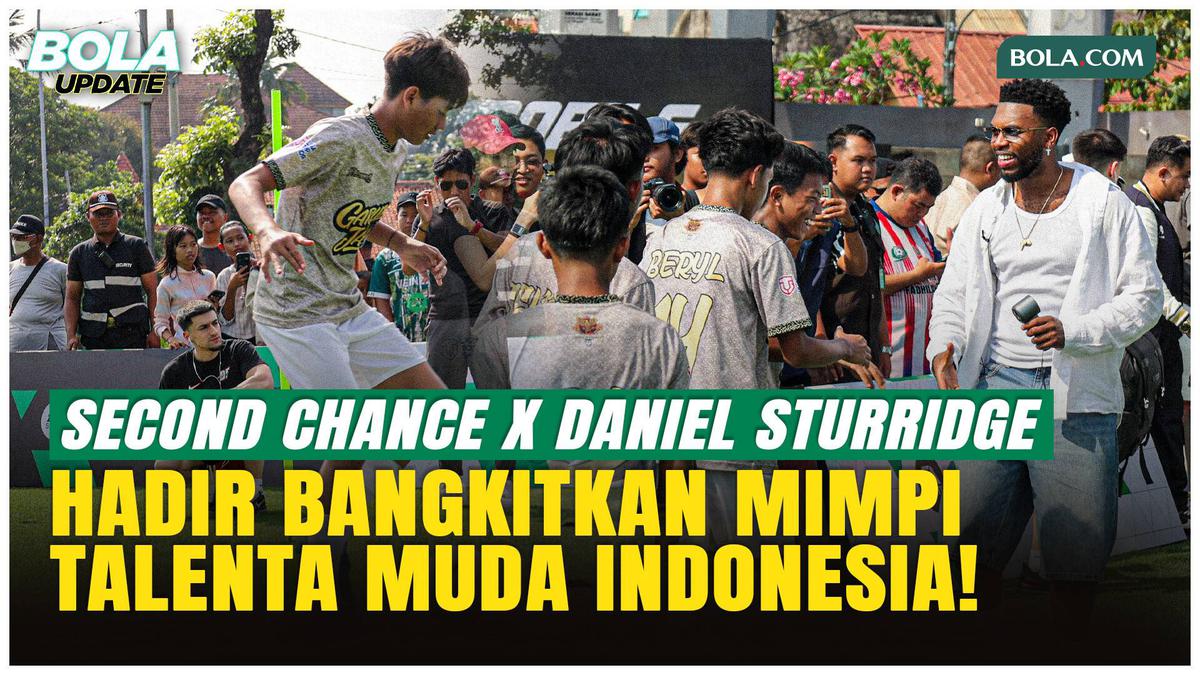 Second Chance Hadirkan Legenda Liverpool Daniel Sturridge, Sepak Bola Akar Rumput Naik Level!
