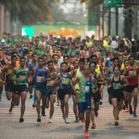 Lomba lari. (Foto: Dok.MILO Jakarta International 10K)