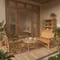 Desain Teras Rumah Tropis Bahan Bambu ala Vila Bali (Gemini)