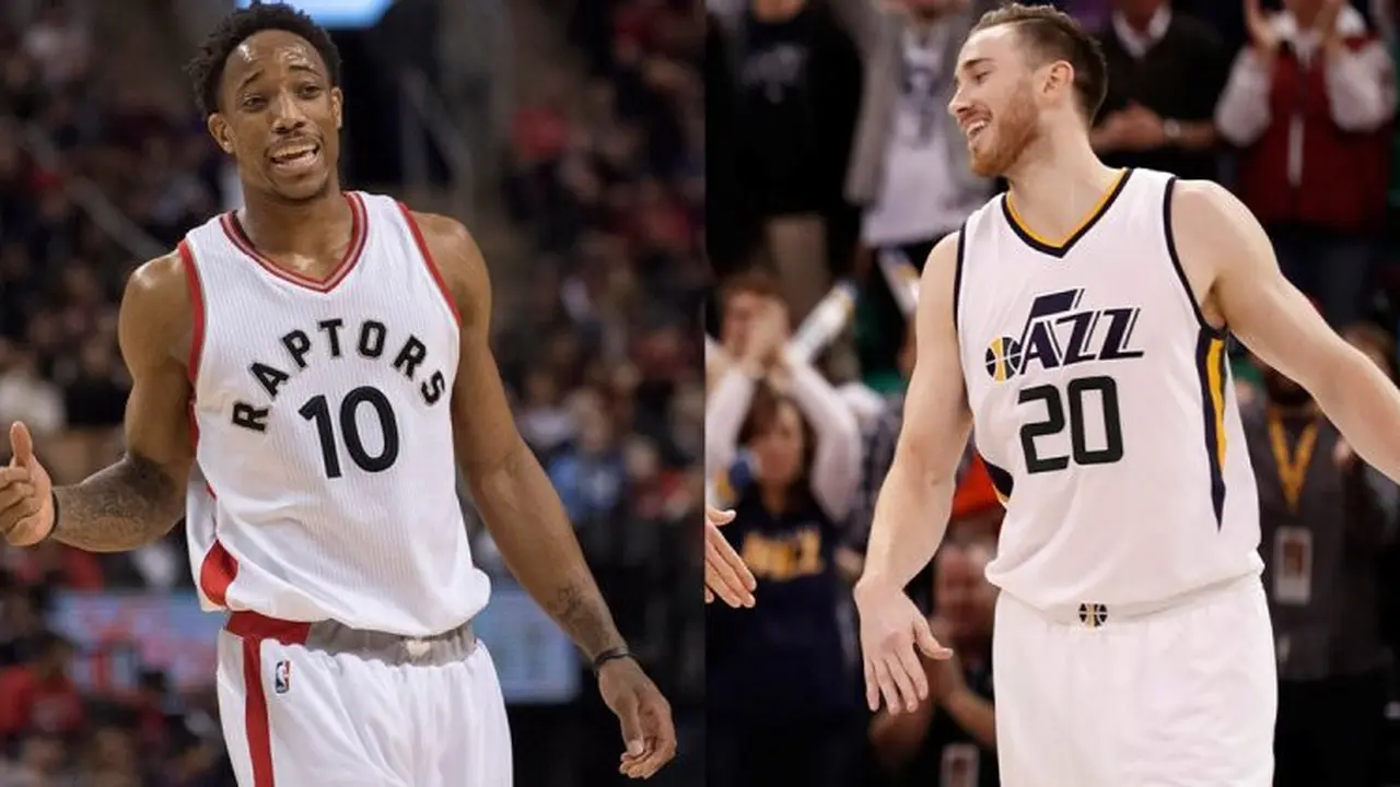 DeMar DeRozan dan Gordon Hayward