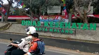 Kantor Dinas Kesehatan Kota Malang disatroni komplotan perampok pada Kamis, 8 Agustus 2019 pagi. (Liputan6.com/Zainul arifin)