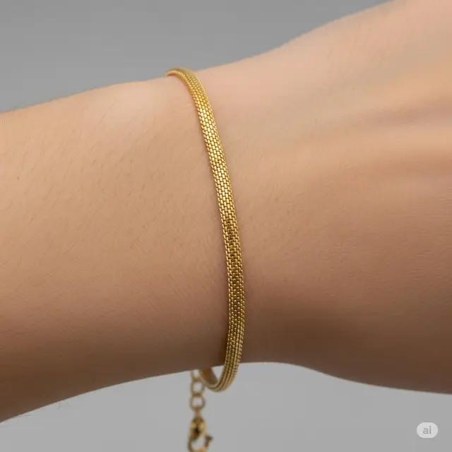 9 Model Gelang Emas Rantai Sisik Naga Terpopuler untuk Koleksi Perhiasan Anda