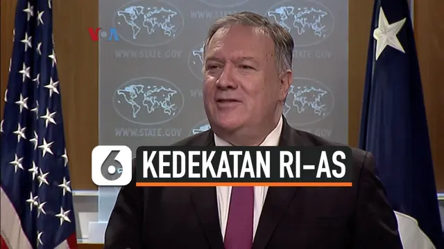 VIDEO: Jelang Lawatan ke RI, Pompeo Tekankan Kedekatan RI-AS