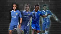 4 Pemain Persib yang Buka Usaha Sampingan Atep, Dedi Kusnandar, Tony Sucipto dan Tantan (bola.com/Rudi Riana)