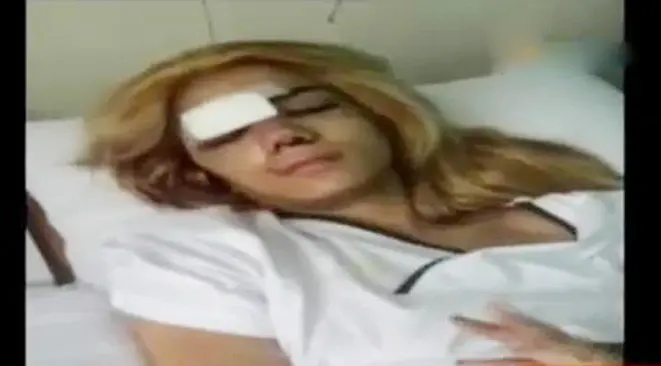 Sheila Marcia masih terbaring lemah di rumah sakit (Liputan 6 SCTV)