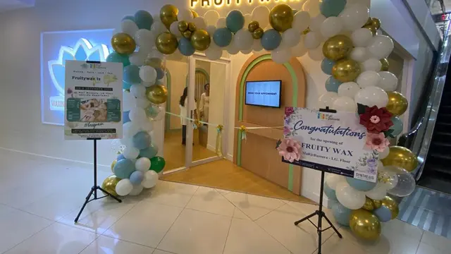 Salon kecantikan Fruitywax di Mall@Bassura, Jakarta Timur.