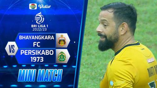 VIDEO: Sempat Tertinggal Dua Gol, Bhayangkara FC Berhasil Comeback dan Menang 3-2 atas Persikabo di BRI Liga 1
