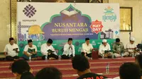 Kementerian Ketenagakerjaan (Kemnaker) menggelar kegiatan 'Nusantara Buruh Mengaji' bersama para pekerja/buruh di Masjid Raya Puri Teluk Jambe.
