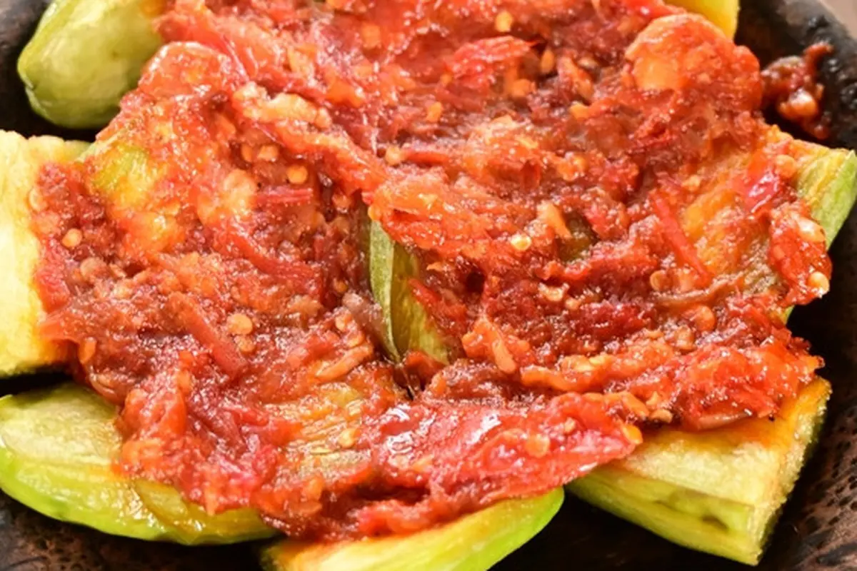 terong sambal penyet