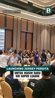 Launching jersey Persita untuk musim baru Super League